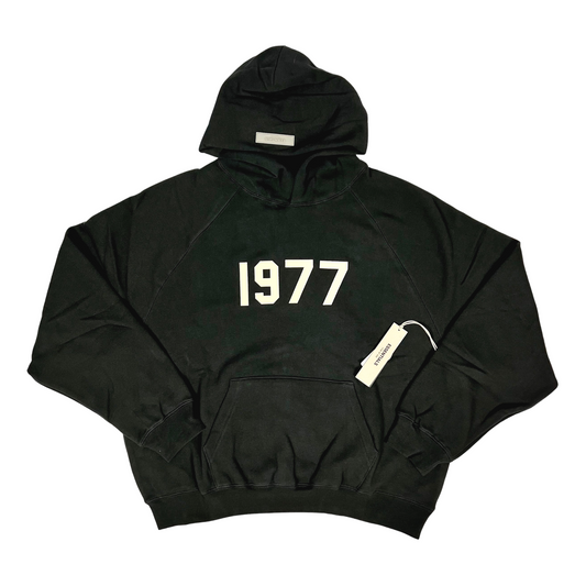 FEAR OF GOD ESSENTIALS 1977 Pullover Hoodie (Black)