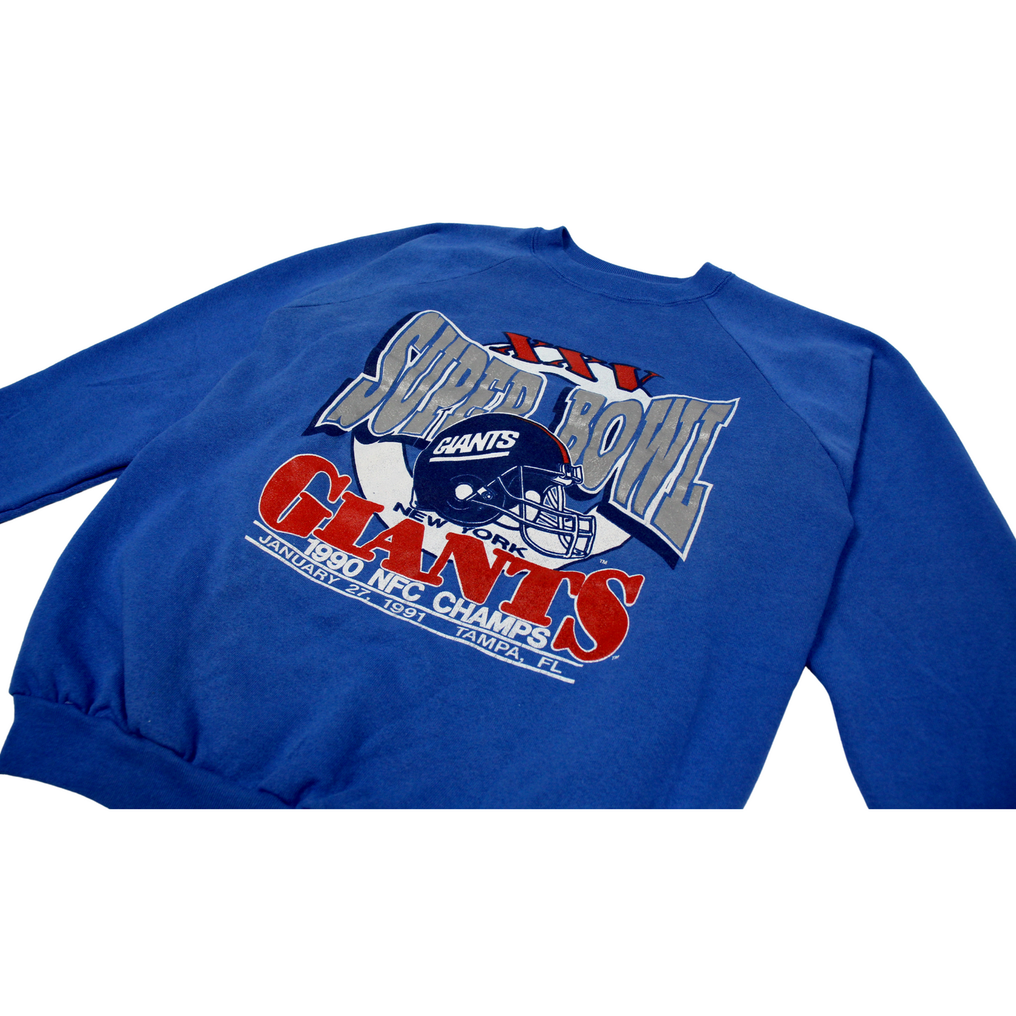 Vintage New York Giants Super Bowl XXV 1990 NFC Champions Sweatshirt