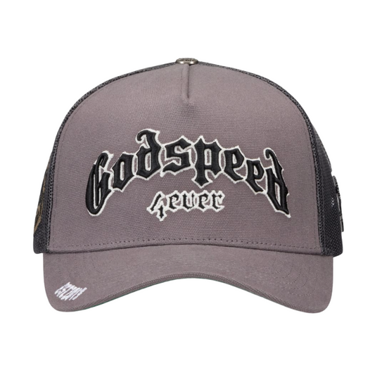 Godspeed Forever Trucker Hat (Smoke)
