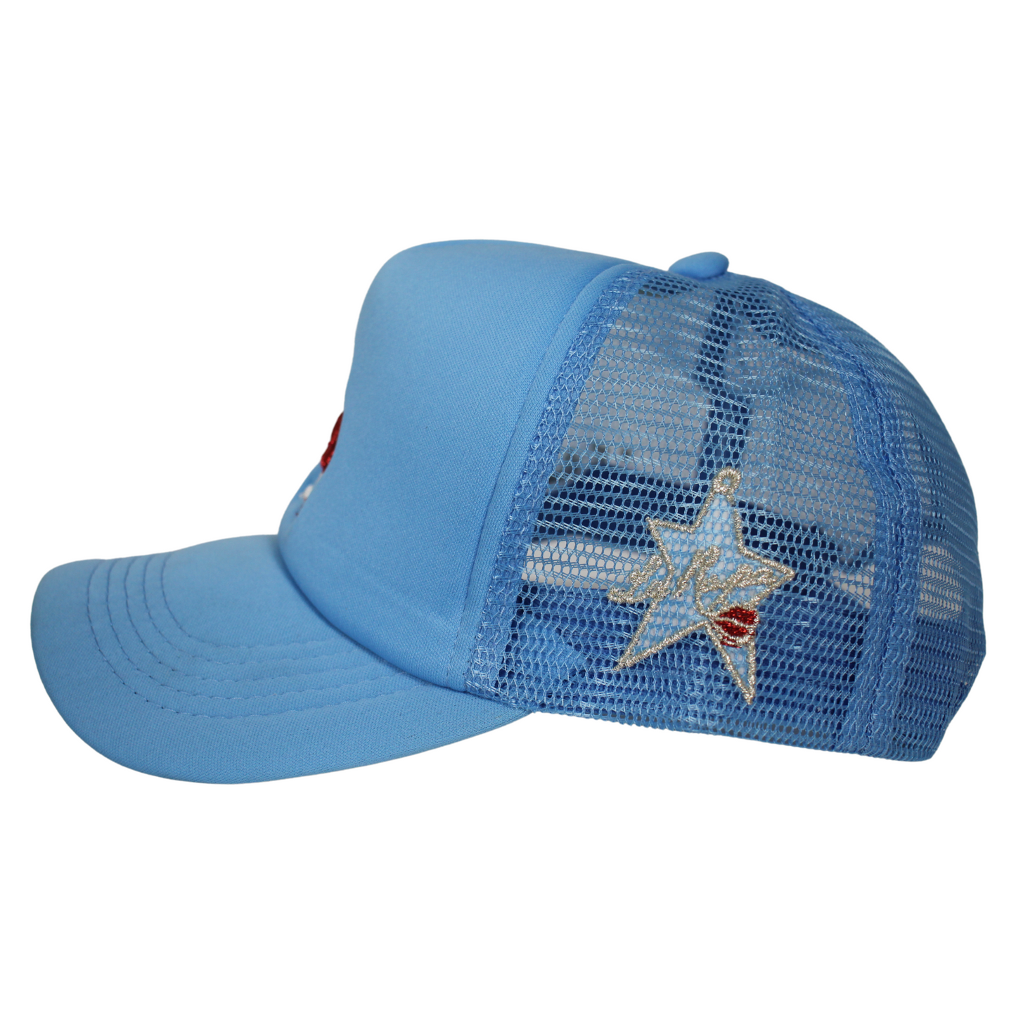 La Ropa LA Trucker Hat (Carolina Blue)