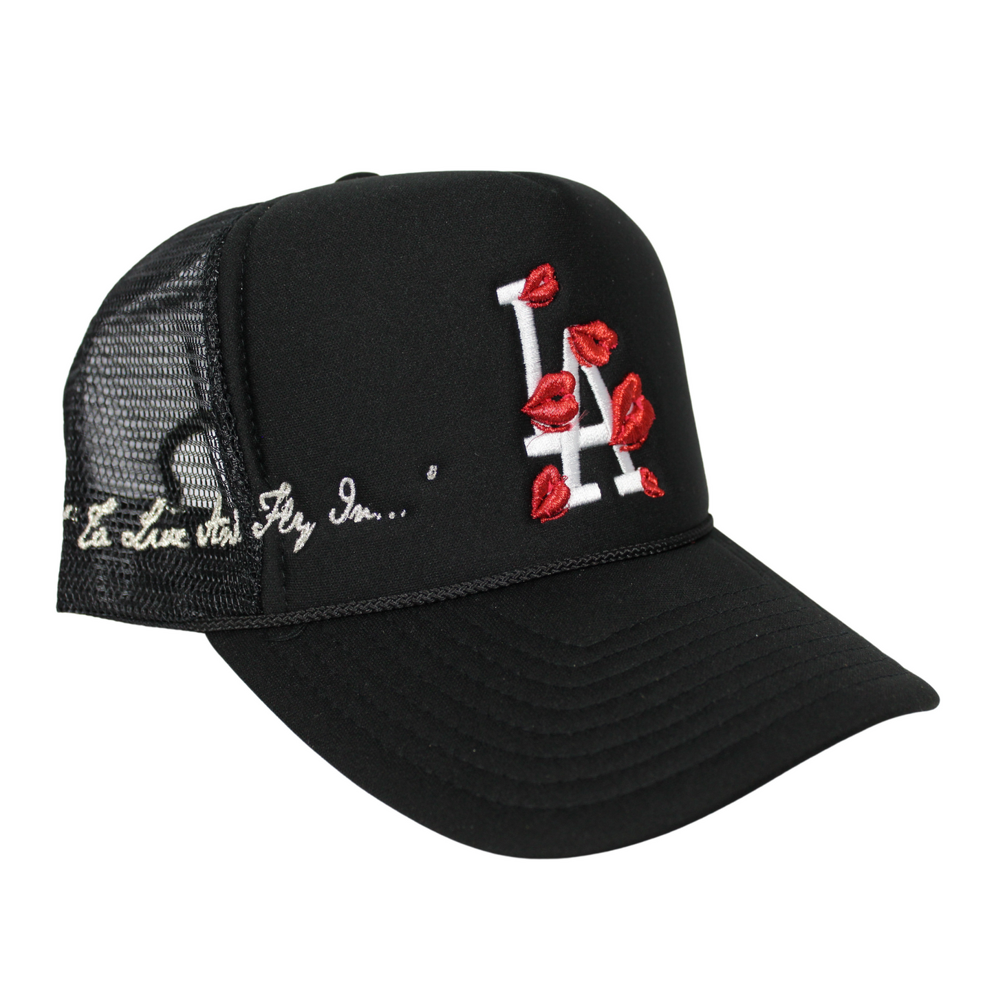 La Ropa LA Trucker Hat (Black)