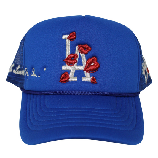 La Ropa LA Trucker Hat (Royal)