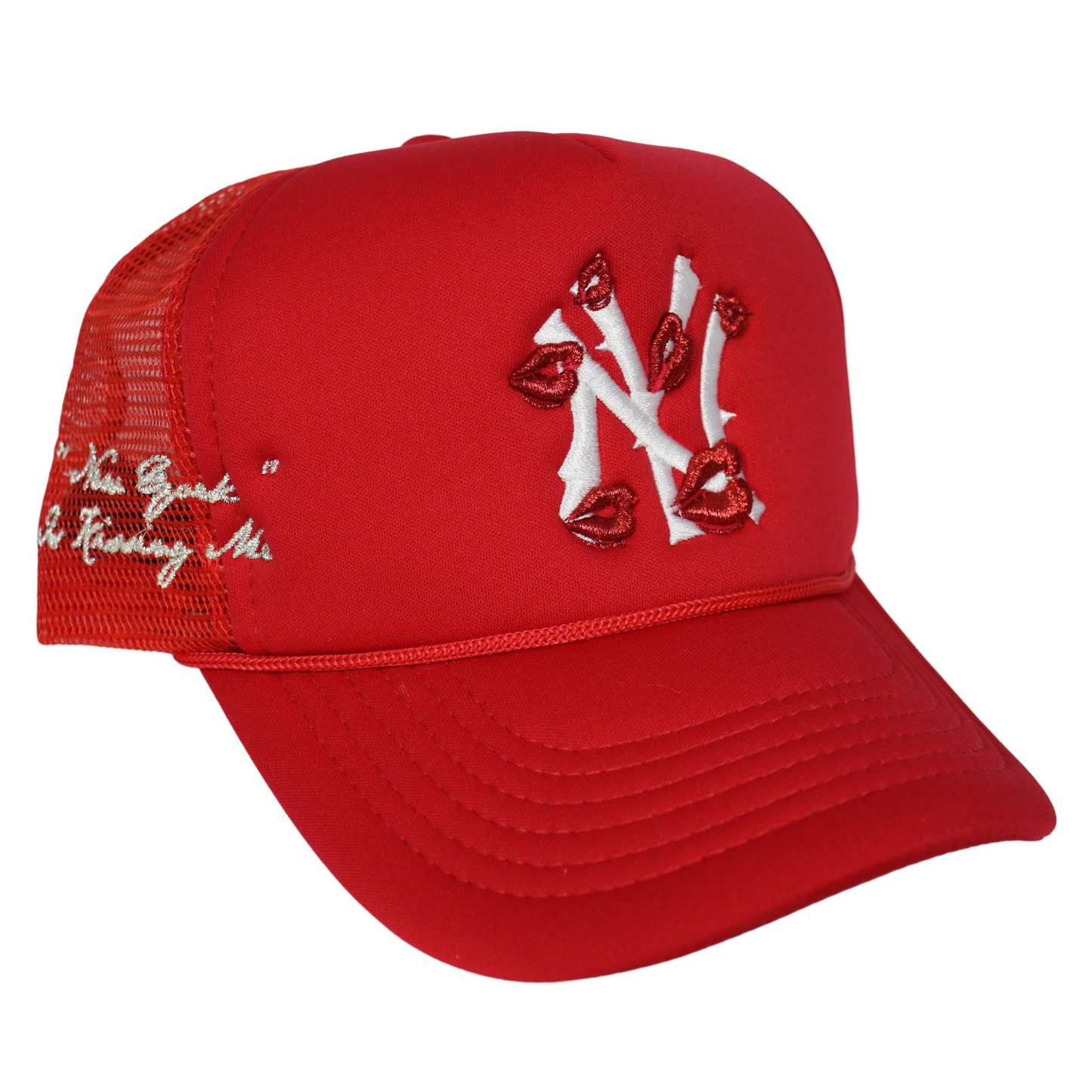 La Ropa NY Trucker Hat (Red)