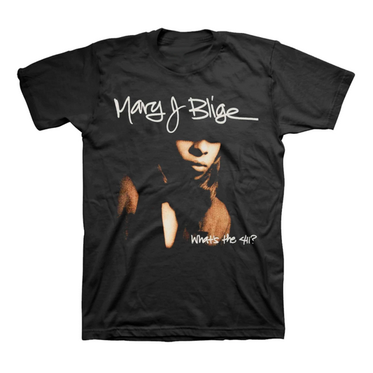 Mary J. Blige 411 Album Cover Vintage Style Graphic T-Shirt