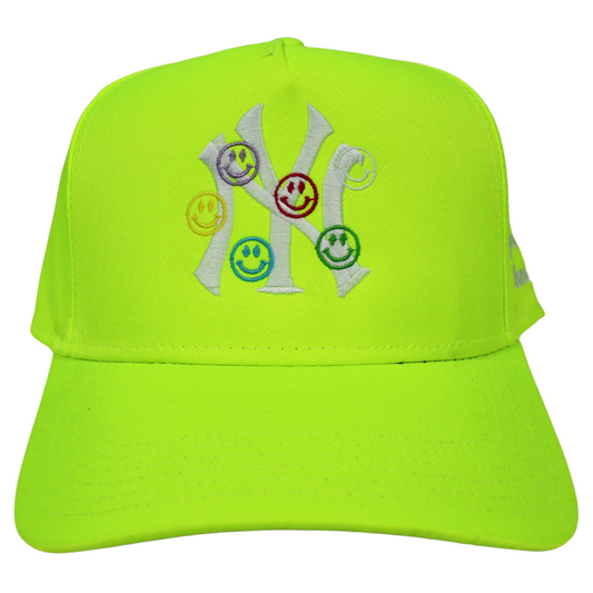 Shmeel NYC 2 Year Anniversary NY Logo Hat (Neon)
